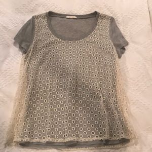 Ella Moss Eyelet Top